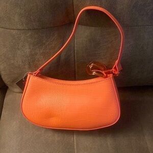 NO Boundaries Women’s Contemporary Coral Faux Leather Handbag